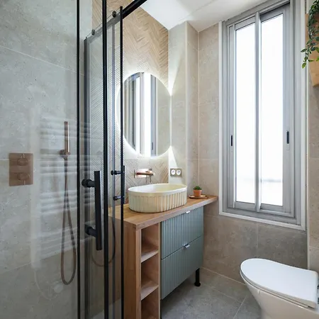 شقة Vue Panoramique - Cocon Cosy Et Luxe - Clim Et Wifi