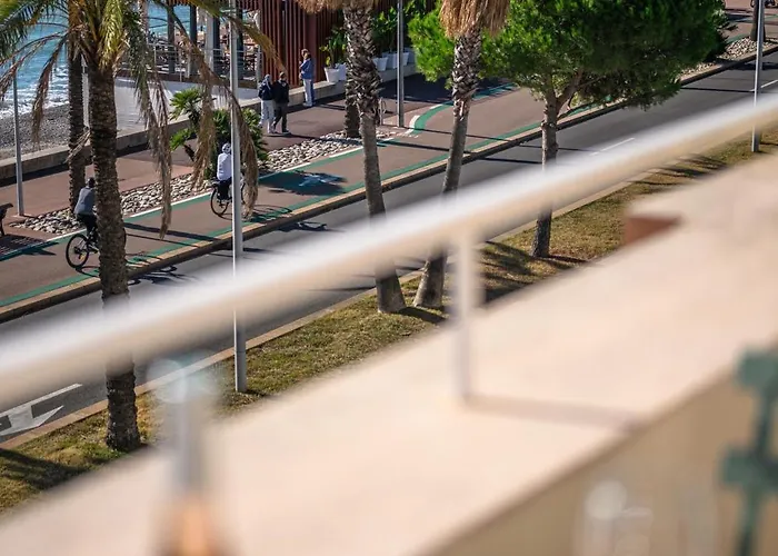 Lägenhet Vue Panoramique - Cocon Cosy Et Luxe - Clim Et Wifi Cagnes-sur-Mer